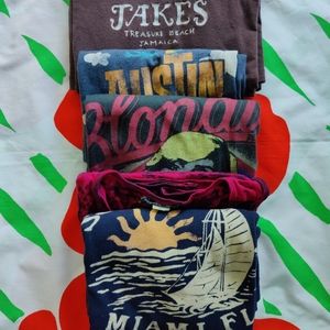 Bundle of Fitted Cut Tops | BDG Old Navy Rockware